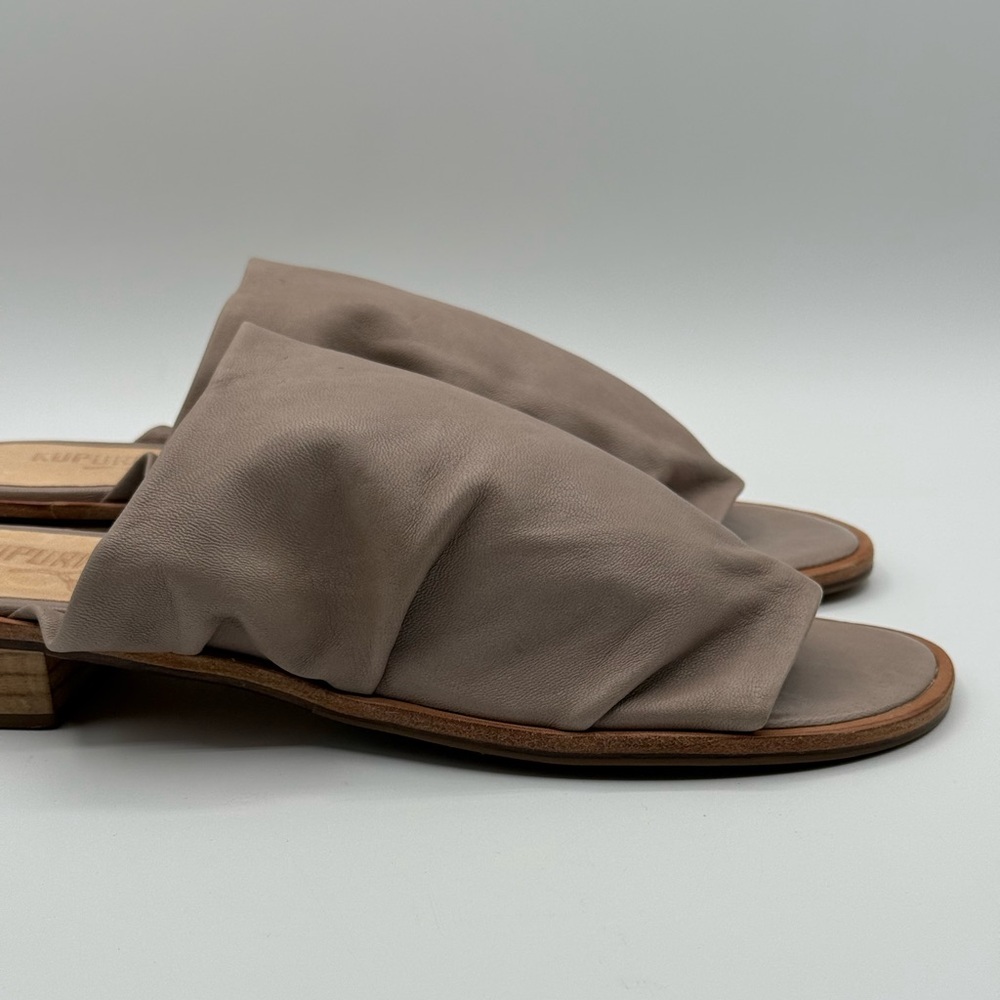 Kupuri Slip On Open Toe Women's Gray/Tan Flats Breathable Sandal SZ 42 - Picture 16 of 16